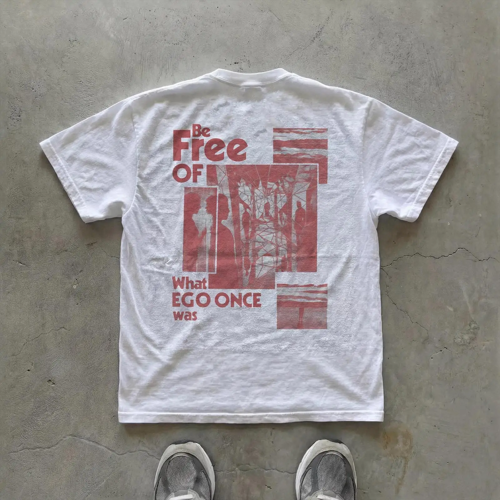 Vintage Fashion Quotes - Be Free of Ego Quote T