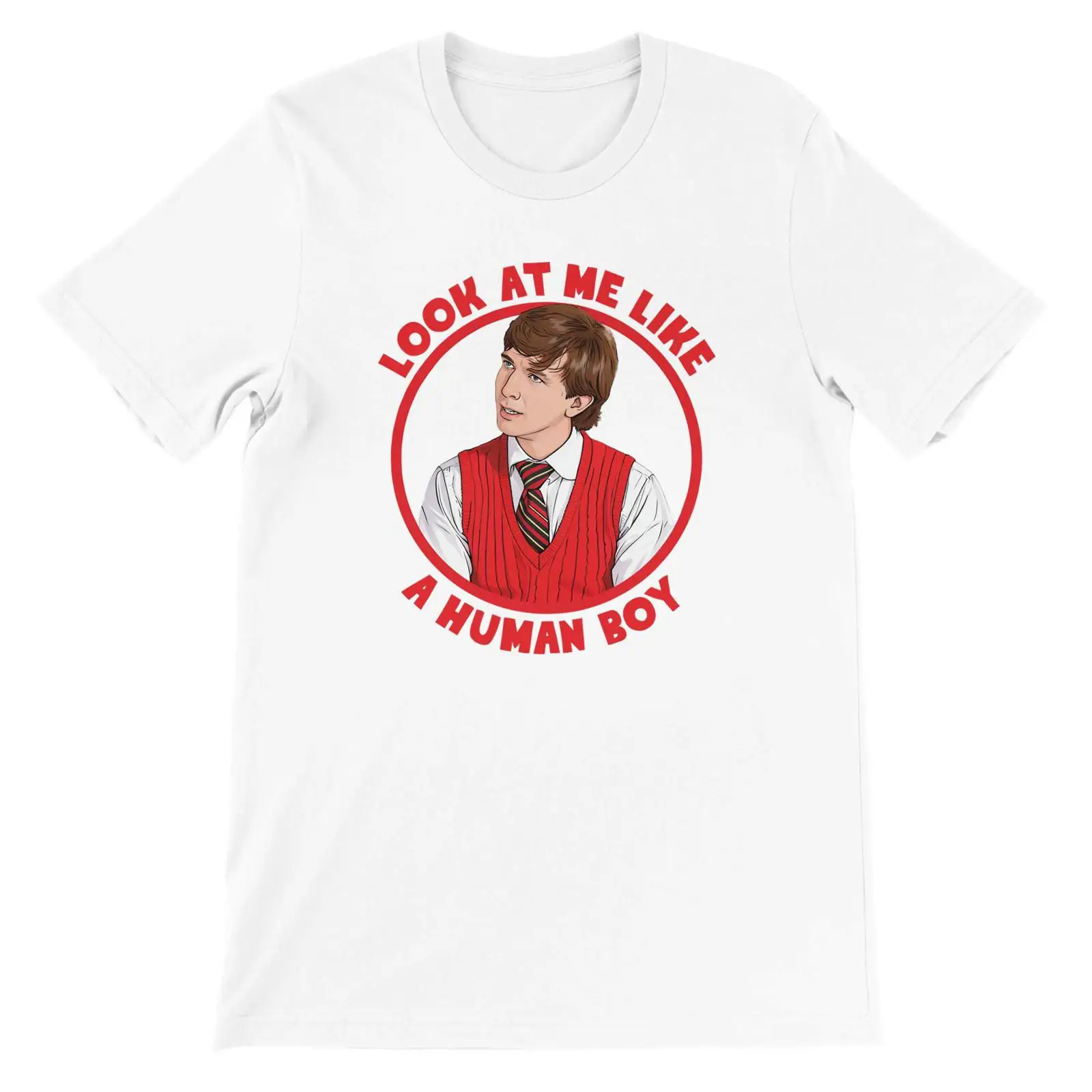 Look At Me Like A Human Boy Fu - đánh giá và giá Vintage Fashion Quotes