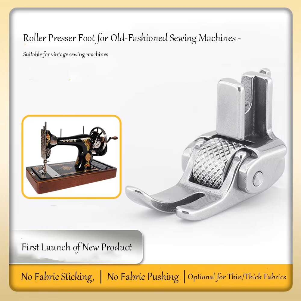 All Steel Roller Presser Foot  - đánh giá và giá Vintage Fashion Enthusiasts